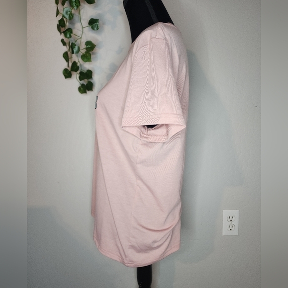 SHEIN Blush Pink Daisy Graphic Print Tee Size XL - Picture 3 of 7